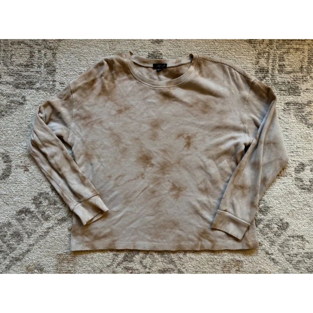 Velvet Heart waffle knit thermal shirt